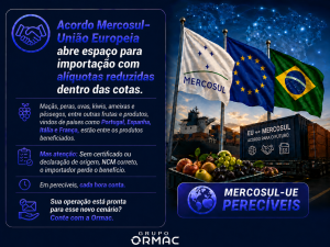 Importação de frutas europeias no Brasil em 2026: novas regras de cotas tarifárias abrem oportunidades para o setor de perecíveis