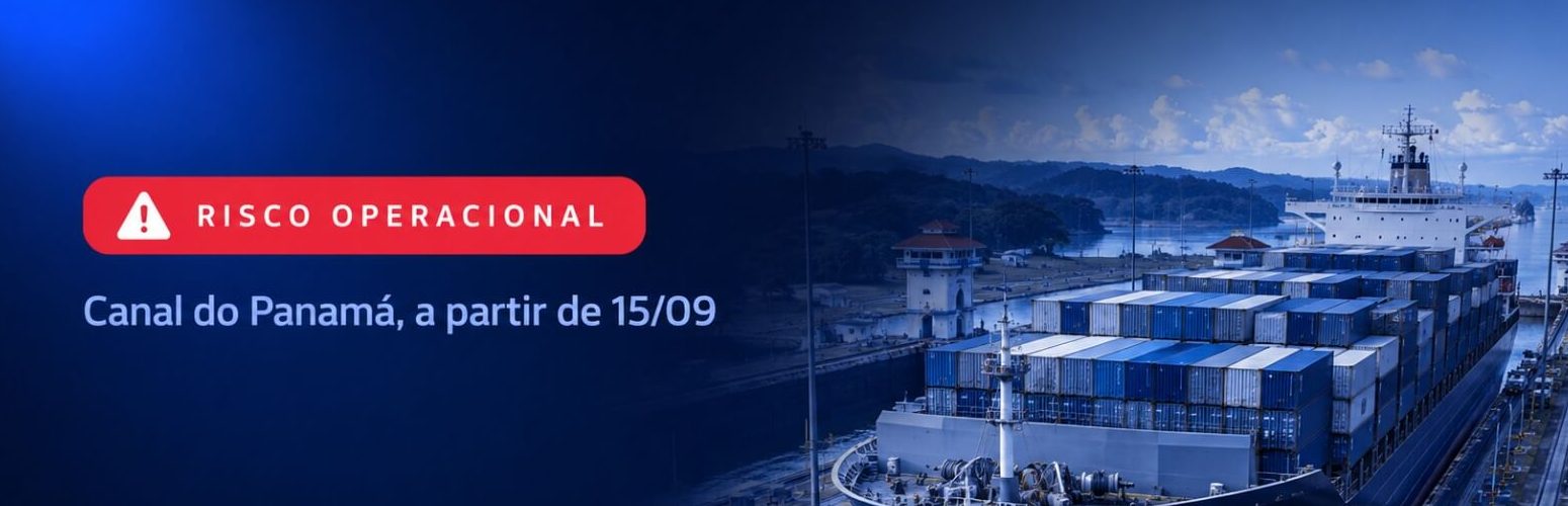Canal do Panamá reduz trânsitos para 32 por dia e adia cortes de calado: o que muda em setembro.